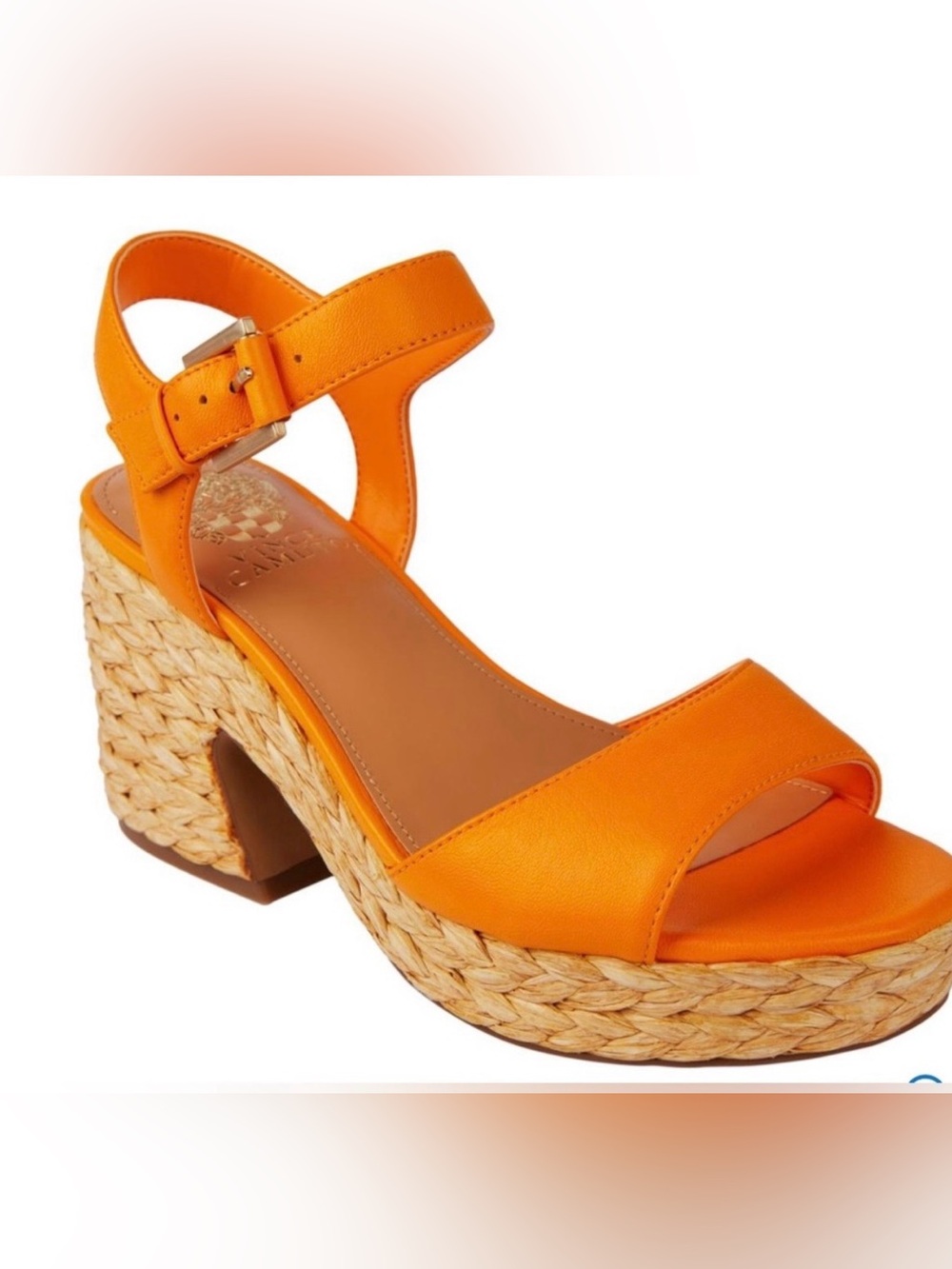 Vince Camuto Randell‎ Leather Espadrille Wedge